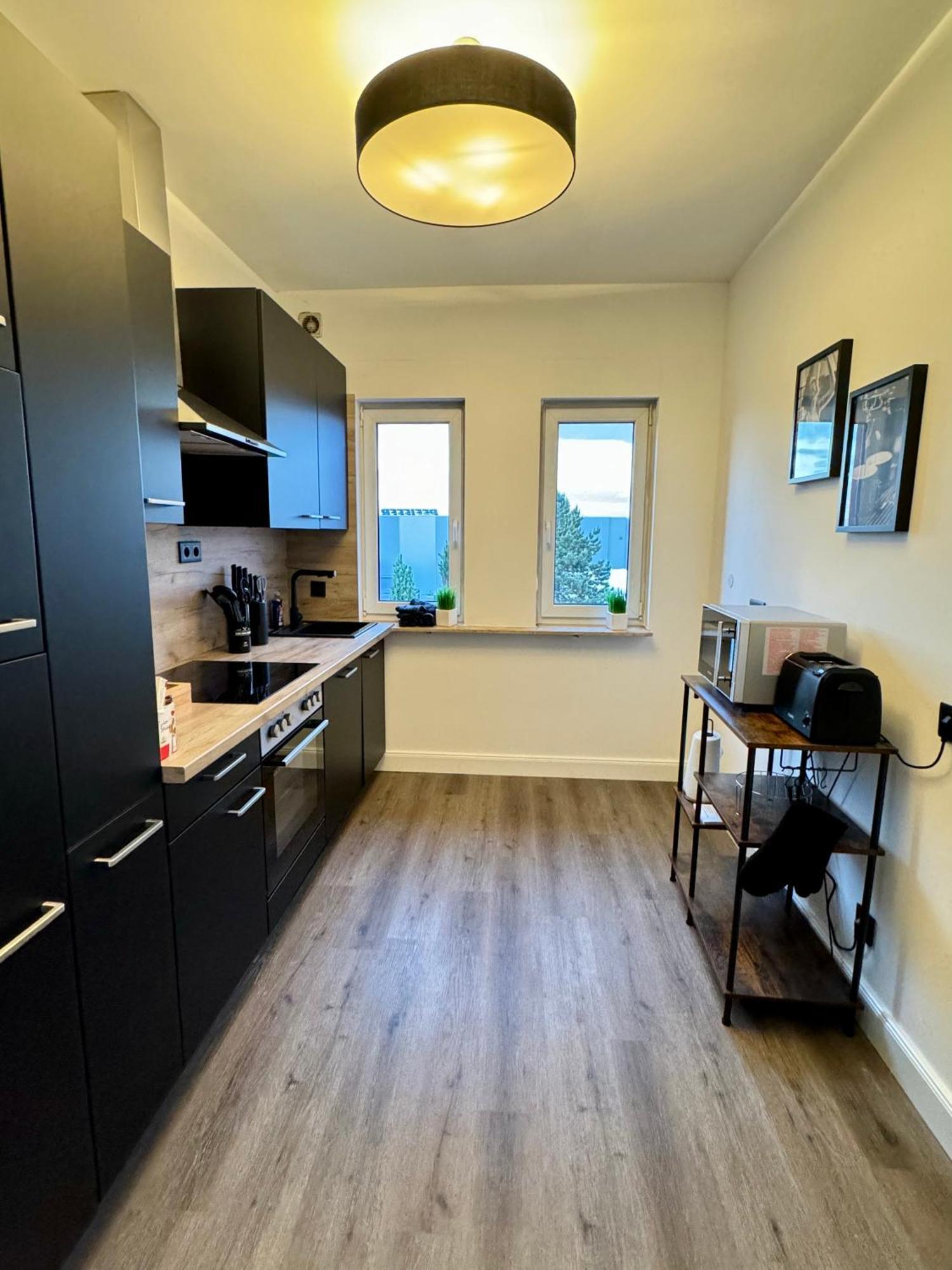 220 Qm Penthouse Wohnung Mit Fahrstuhl - Ohne Spa MHG Eksteriør billede